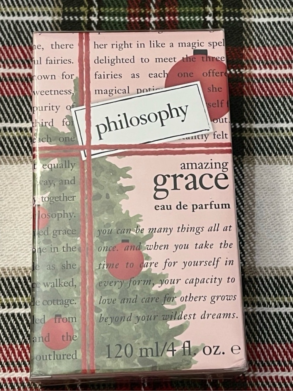 Philosophy Amazing Grace Eau De Parfum 4 Fl Oz Christmas Edition New/Sealed